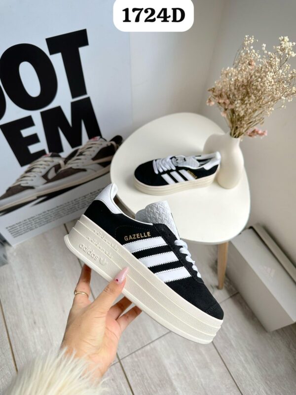 Adidas Gazelle Plataforma 1:1 Negro v2
